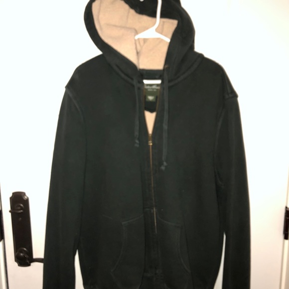 Eddie Bauer Sherpa lined hoodie size tall large